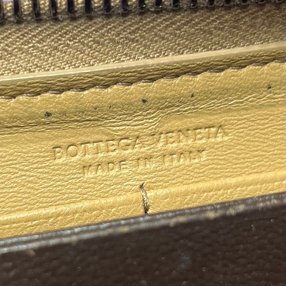 BOTTEGA VENETA Woven Zip Around Long Wallet - Picture 10 of 13